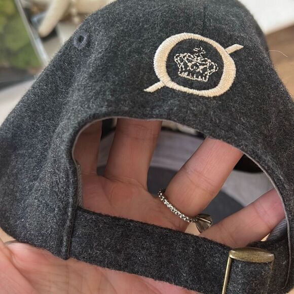 Born dark gray wool baseball cap - Picture 5 of 6